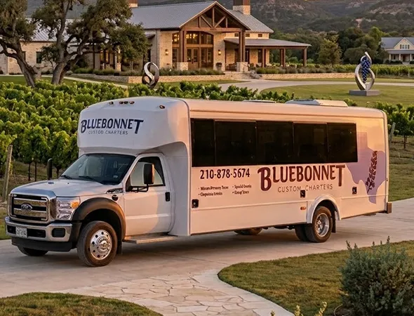 Private Charter Bus Rental in New Braunfels, TX
